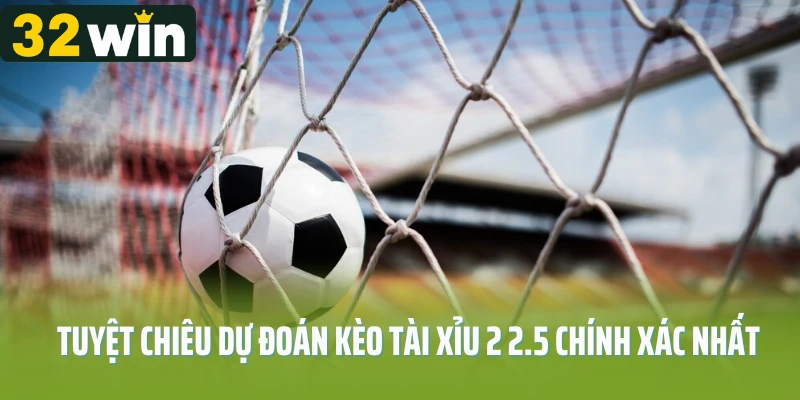 Tuyệt chiêu dự đoán kèo tài xỉu 2 2.5 chính xác nhất